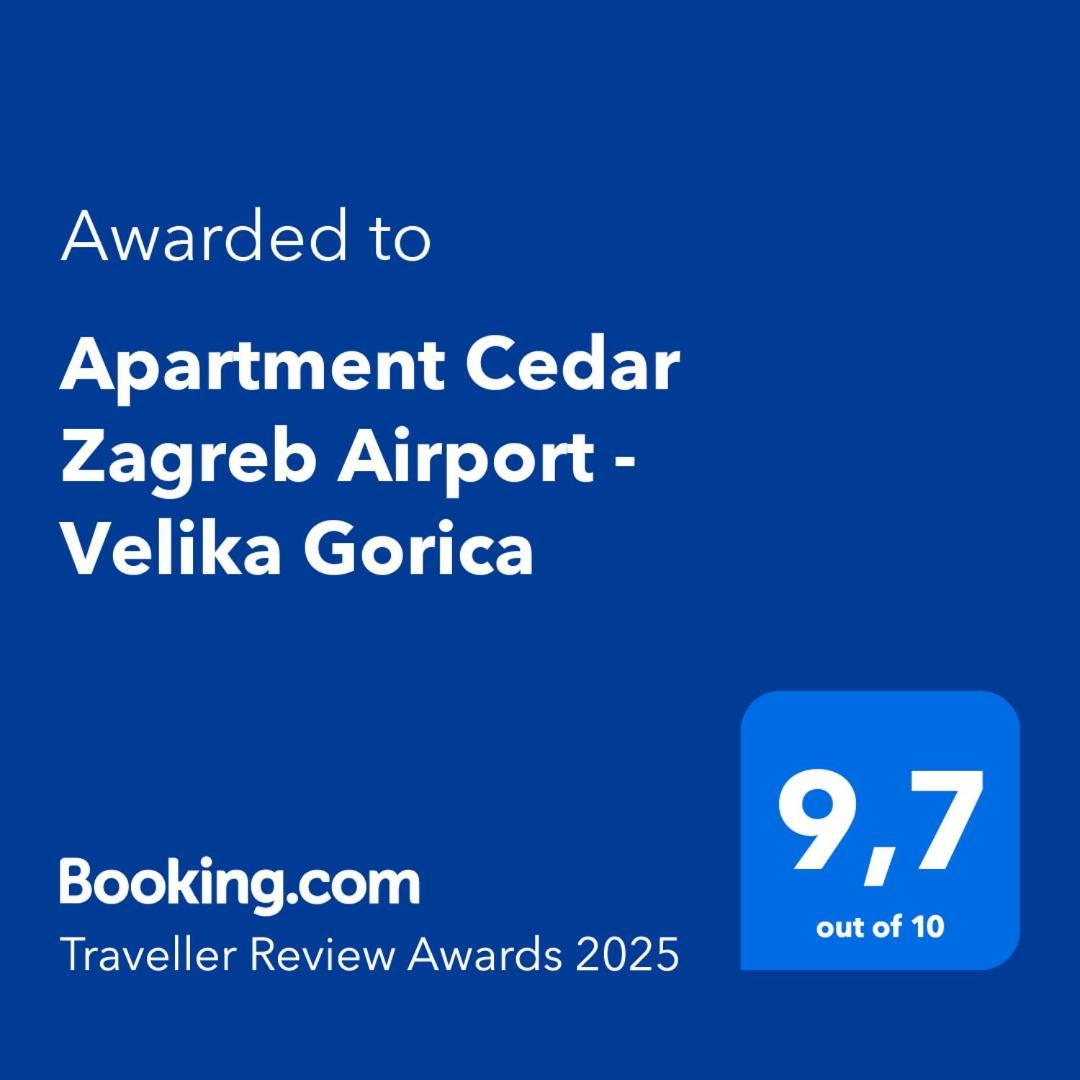 Apartment Cedar Zagreb Airport - Velika Gorica Scitarjevo エクステリア 写真